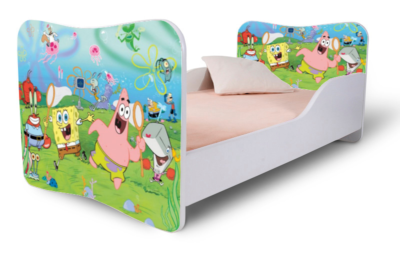 Detská posteľ SpongBob